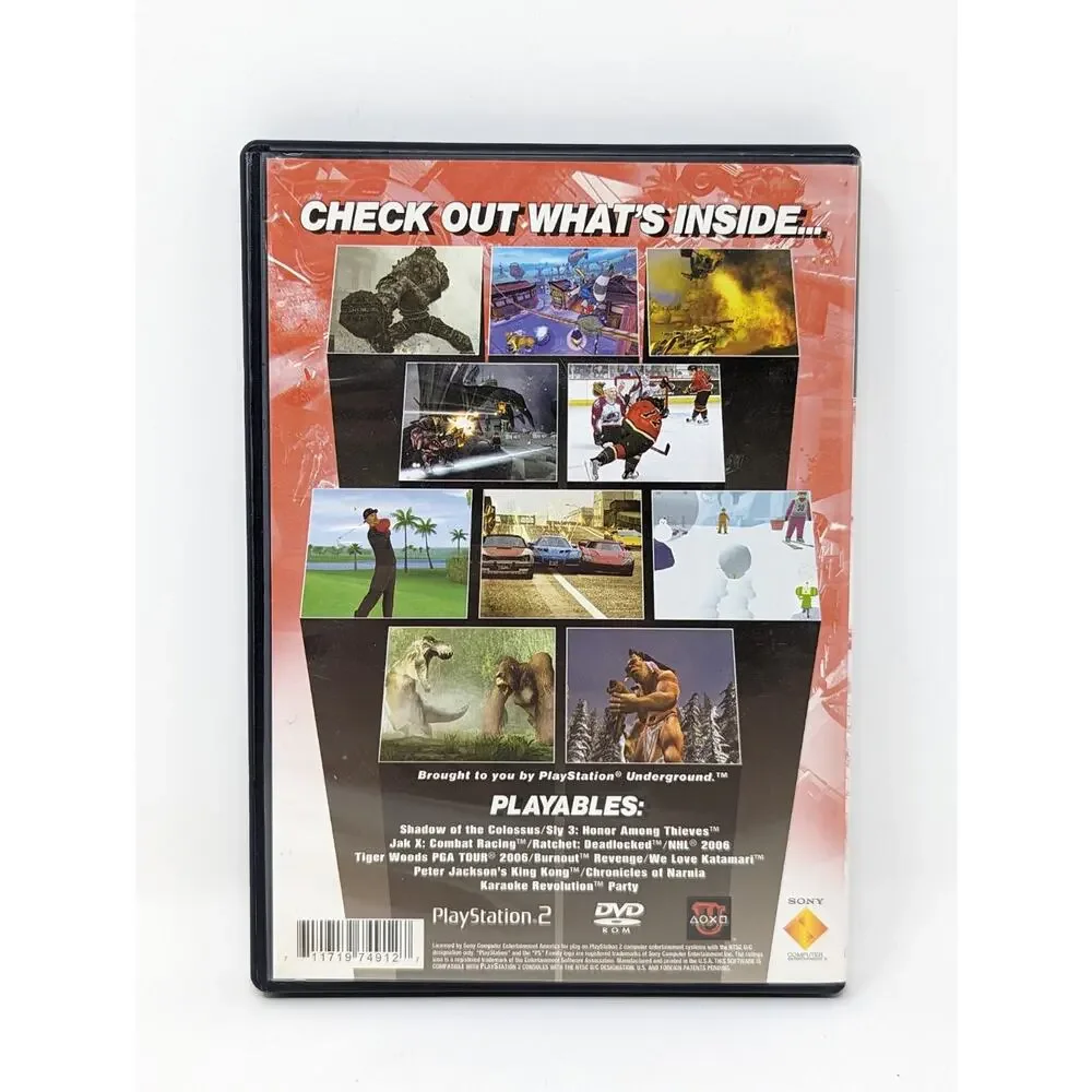 Jampack Demo Disc Volume 13 PlayStation 2 Game PS2 CIB Manual Tested PS2